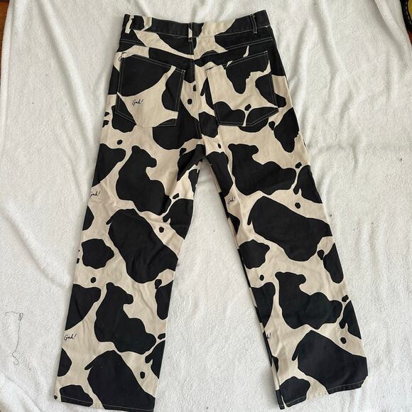 Lisa Says Gah Cow Print Robyn Jeans - Picture 5 of 10